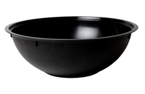 FLSCB160BK CATERBOWL 160OZ (10#) ROUND BLACK (25/CS)