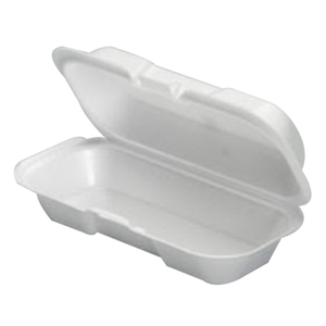 PYTH100980000 HOT DOG CONTAINER FOAM 7X3X2 1/4   504/CS