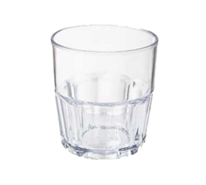 GET-9907C POLY ROCKS 7OZ CLEAR BAHAMA  6DZ/CS