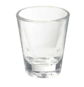 GET-SW1409 SHOT GLASS 1.5OZ CLEAR  2DZ/CS