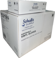 GLOVE VINYL POWDER FREE MEDIUM  10BX/CS