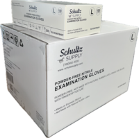 NITRILE GLOVE LARGE BLK/PF  (1M)  6MIL