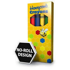 HONEYCOMB CRAYONS BOXED 4/500/CS