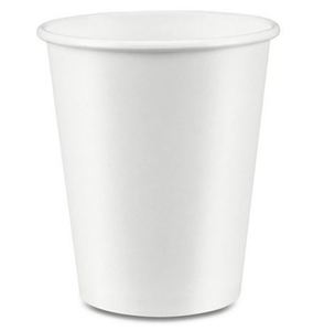 HOT CUP  8OZ  WHITE ( 1 M / CS )