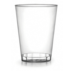 10OZ TALL HARD PLASTIC TUMBLER (25PK/20)*T10