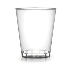 7OZ TALL HARD PLASTIC TUMBLER (20PK/25)