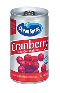 JU7CRAN OCEAN SPRAY CRANBERRY JUICE 7.2 OZ CAN  (24EA/CS)