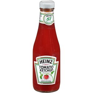 KET14HZ KETCHUP HEINZ 14OZ GLASS BOTTLE  24EA/CS