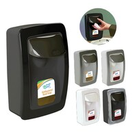 DESIGNER SERIES HAND FOAM AND LIQUID SOAP DISPENSER BLACK    6EA/CS