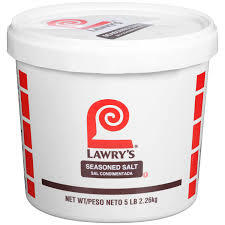 LAWR5SS LAWRY SEASON SALT 5LB TUB  (4EA/CS)(284463)