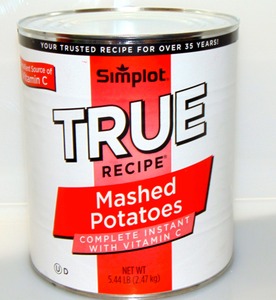 Simplot true mashed potatoes clearance