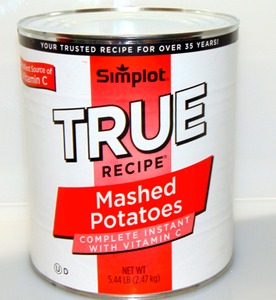 INSTANT MASHED POTATOES  6/5.31#/CS