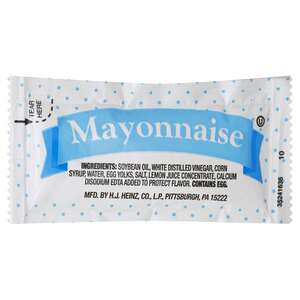 INDIVIDUAL MAYONNAISE PACKET 9 GRAM   (200/CS)