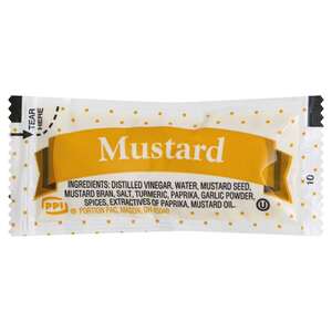 MUSTARD PACKETS 5.5 GRAM  (500/CS)