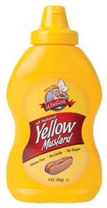 WOEBER SQUEEZE MUSTARD (24-9OZ/CS)