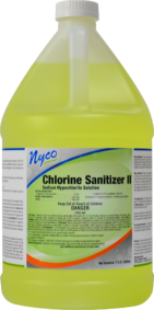 CHLORINE SANITIZER FOR AUTO DISH MACHINES  (4GAL/CS)