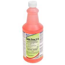 TABLE TIME 200 DISINFECTANT SPRAY   6QT/CS