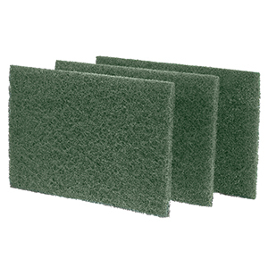 GREEN HAND SCRUBBING PADS   (6PKG OF 10/CS)