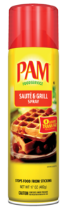 PAM GRILL AND SAUTE SPRAY 17OZ   (6EA/CS) *63111