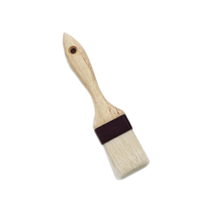 PASTRY BRUSH 2" BOAR BRISTLE WOOD HANDLE