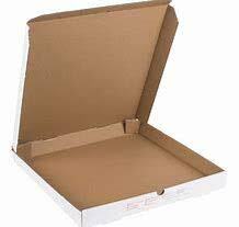 PBX102WB PIZZA BOX 10X10X2 WHITE/ BROWN  50/BL  MICHIGAN