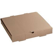 PBX142BB PIZZA BOX 14X2 BROWN/BROWN "HOT FRESH PIZZA" PRINT  50/BL