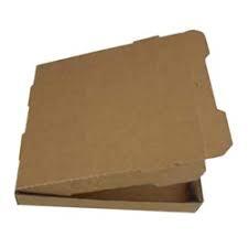 PIZZA BOX 18X2 BROWN/BROWN PLAIN   (50/BL)