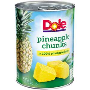 PINEAPPLE CHUNKS  JUICE  12 / 20 OZ DOLE