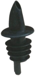 BLACK PLASTIC POURERS(1DZ/BAG)