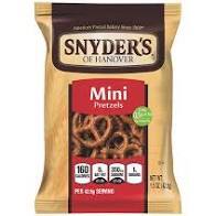 PRMTW60 SNYDERS MINI PRETZEL TWISTS 1.5OZ BAG   (60/CS)