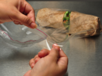 RESEALABLE LIP AND TAPE SANDWICH BAG 5X5 (1.25MIL)   1000/CS