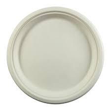 10" ECO BAMBOO ROUND PLATE  500/CS