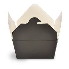 RP01BK #1 TAKEOUT BOX,26OZ, BLACK   450/CS