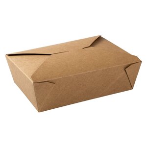 #3 TAKEOUT BOX 68OZ KRAFT    200/CS