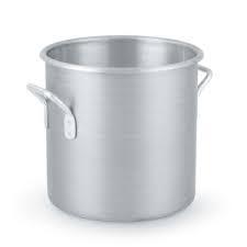 STOCK POT 24 QUART ALUMINUM STANDARD WEIGHT