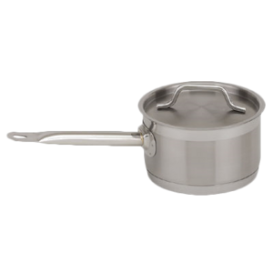 SAUCE PAN 6 QUART STAINLESS INDUCTION READY WITH LID