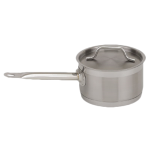 SAUCEPAN7 SAUCE PAN 7.6 QUART STAINLESS INDUCTION READY W/ COVER
