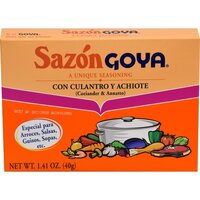 SAZON GOYA CILANTRO & ACHIOTE   15/36/6.33OZ/CS