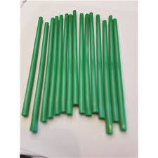 SCJU7GRN-10 7-3/4" UNWRAPPED GREEN JUMBO COMPOSTABLE STRAW  10/250