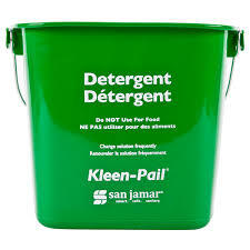 KLEEN PAIL 8 QUART GREEN - SOAPING SOLUTION