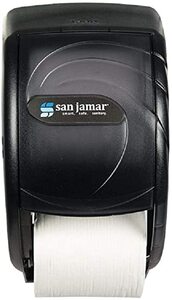 TOILET TISSUE DISPENSER DOUBLE OCEANS BLACK