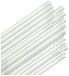 JUMBO STRAW UNWRAPPED CLEAR (10/250)