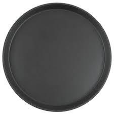 SERVING TRAY 14" CAMTREAD BLACK   12EA/CS