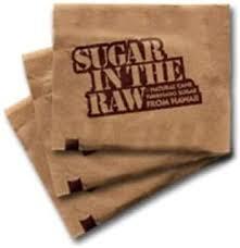 SUG012R INDIVIDUAL SUGAR IN THE RAW PACKET 4.5 GRAM   *1200/CS