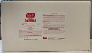 DIVERSEY SANITIZER PACKETS(100)