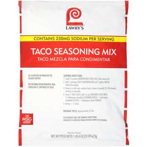 TACO SEASONING (6-22OZ/CS)