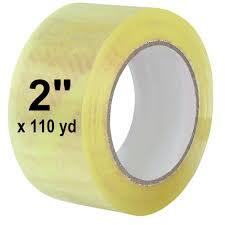 PACKING TAPE 110 YARDSX2"    36RL/CS