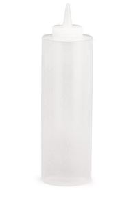 12OZ CLEAR SQUEEZE BOTTLE