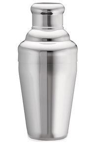 SHAKER 17OZ COCKTAIL 3 PIECE S/S