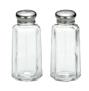 SALT/PEPPER SHAKER 2OZ PANELED   6DZ/CS